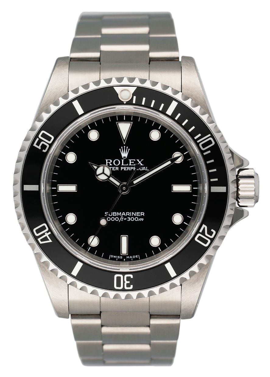 Rolex Submariner 14060M No Date Mens Watch Box Papers - Watches