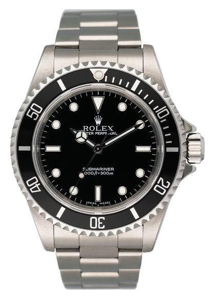Rolex Submariner 14060M No Date Mens Watch Box Papers - Watches