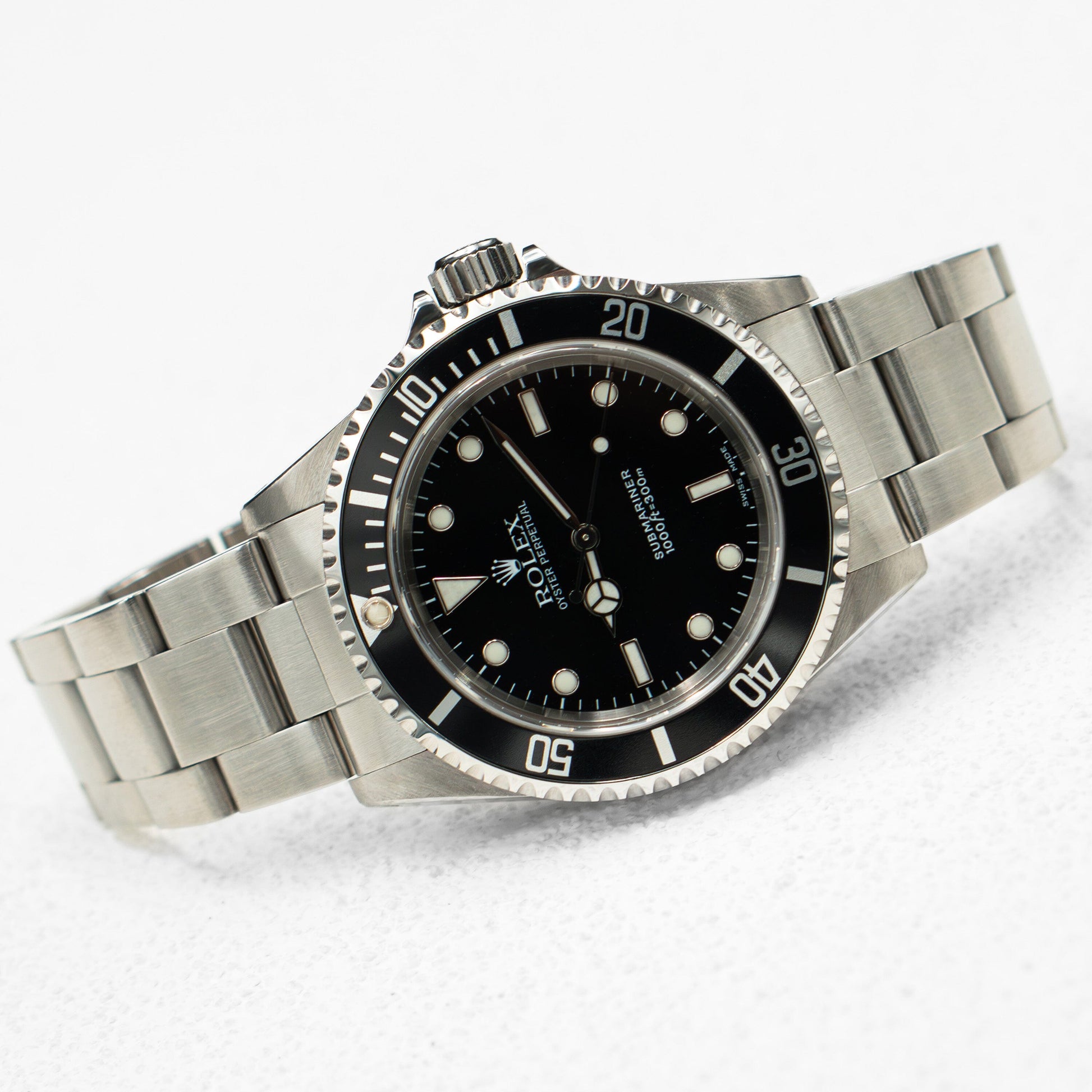 Rolex Submariner 14060M No Date Mens Watch Box Papers - Virtual