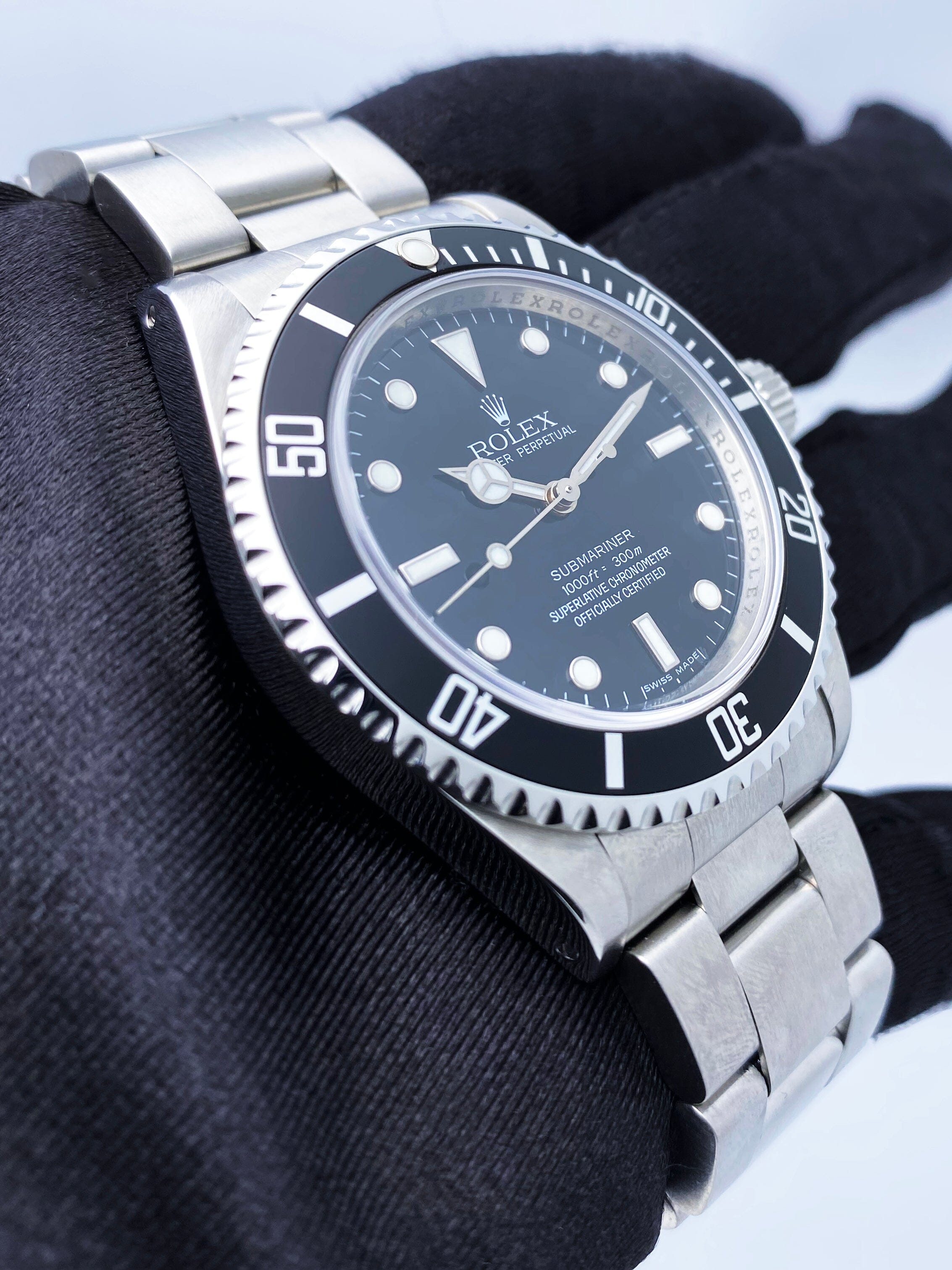 Rolex Submariner 14060M No Date Mens Watch Box Papers | – Phigora