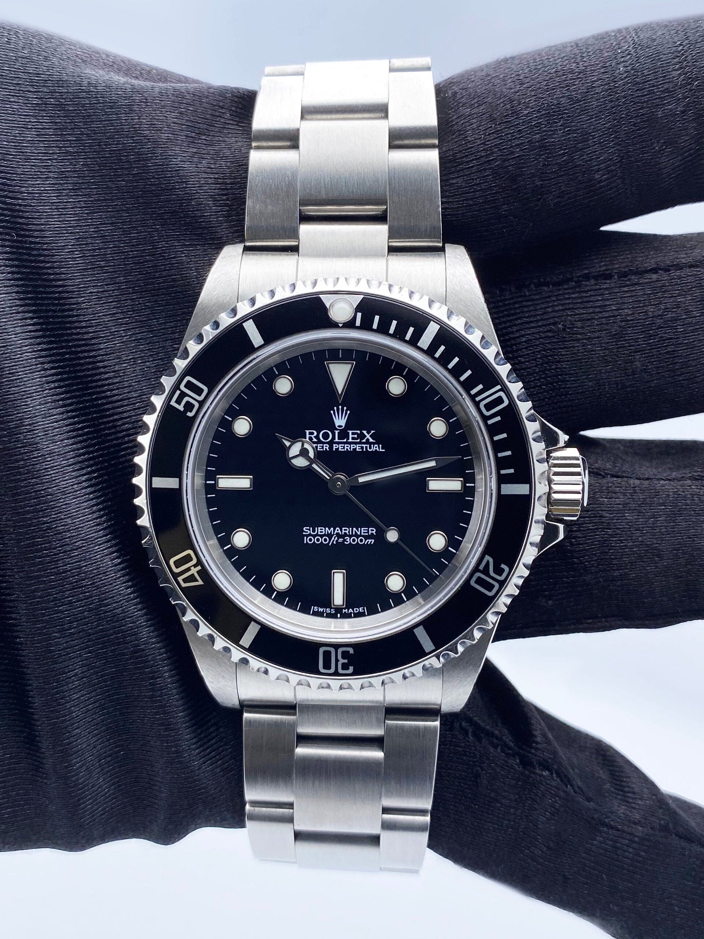 Rolex Submariner 14060M No Date Mens Watch Box Papers - Watches