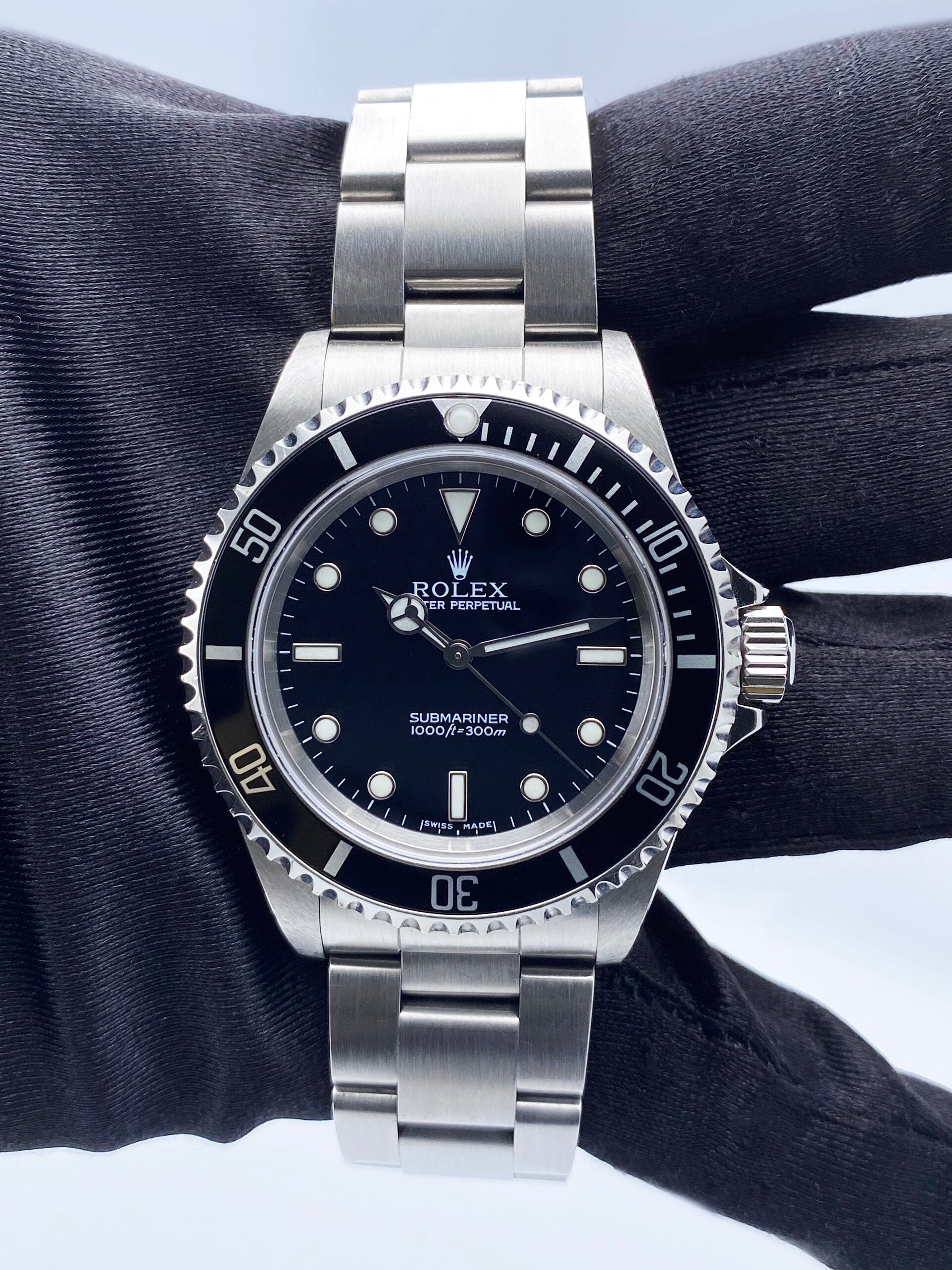 Rolex Submariner 14060M No Date Mens Watch Box Papers - Watches