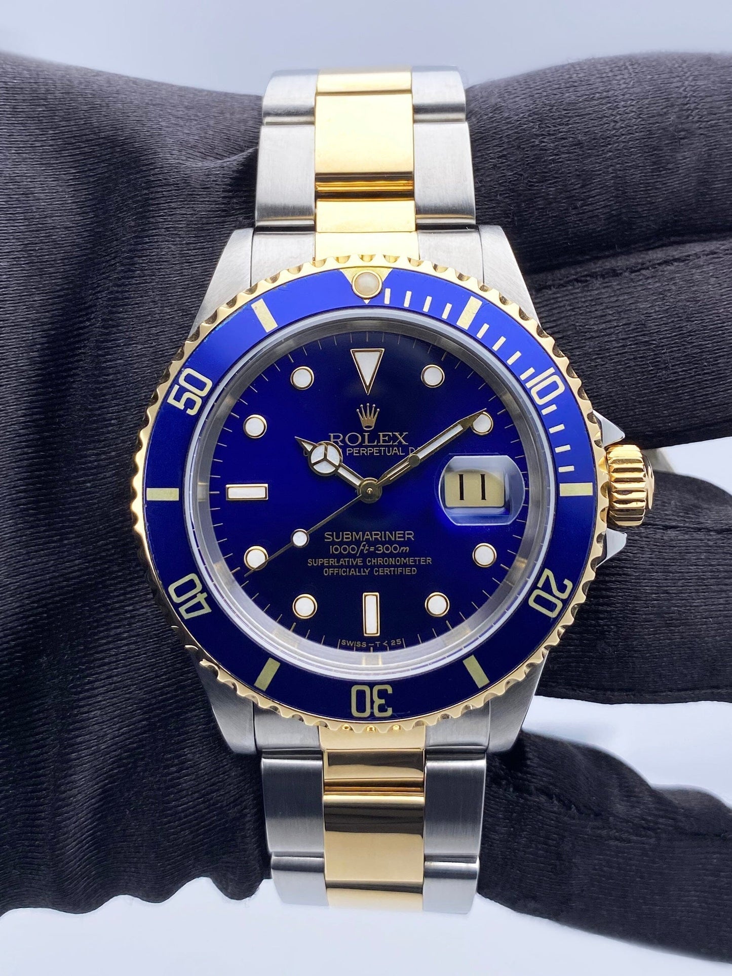 Rolex Submariner 16613 Blue Dial Mens Watch - Watches
