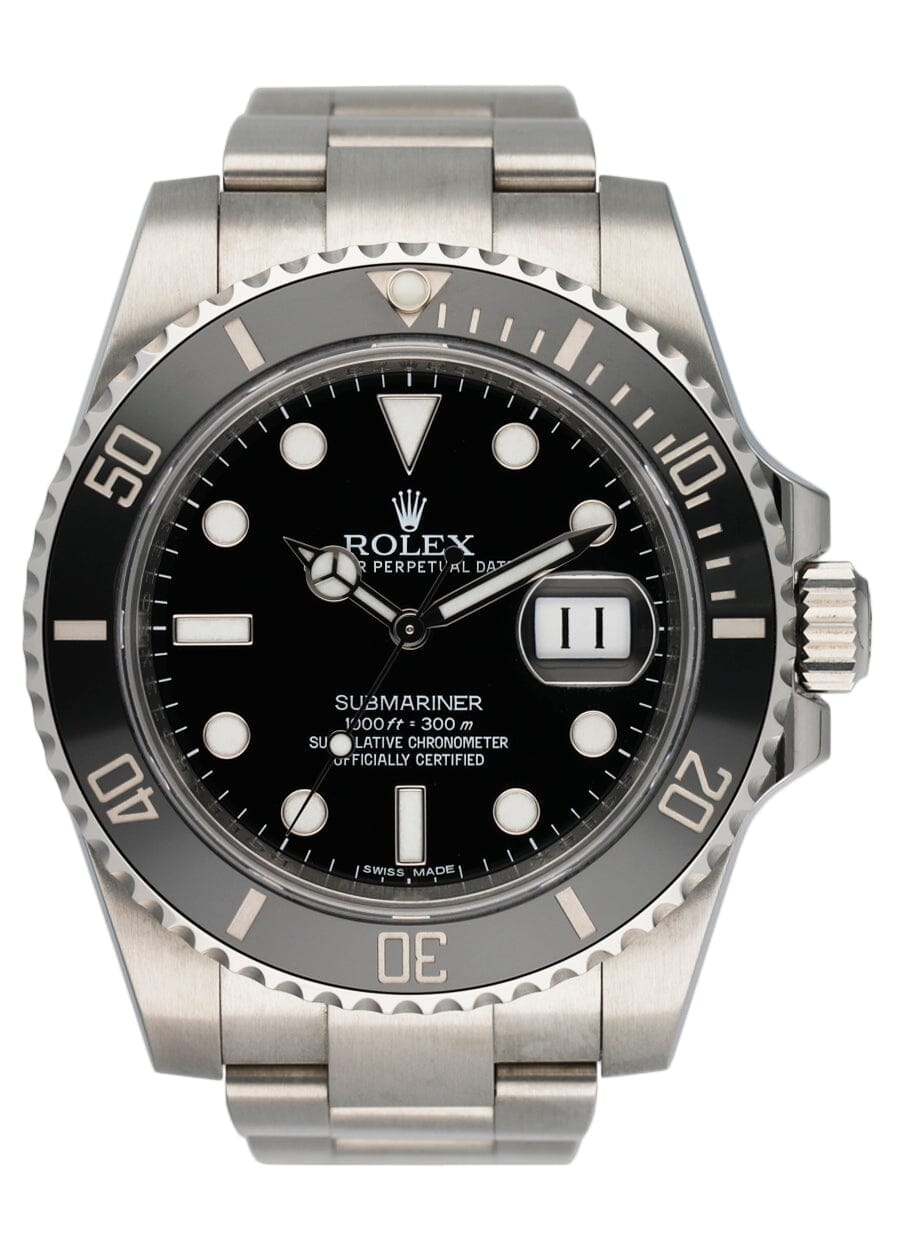 Rolex Submariner Date 116610LN Mens Watch Box Papers - Virtual