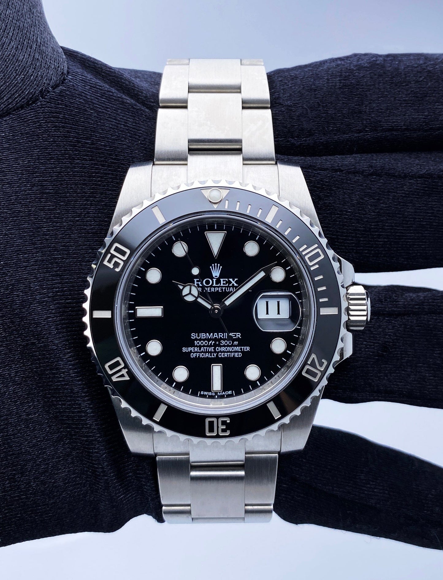 Rolex Submariner Date 116610LN Mens Watch Box Papers - Virtual