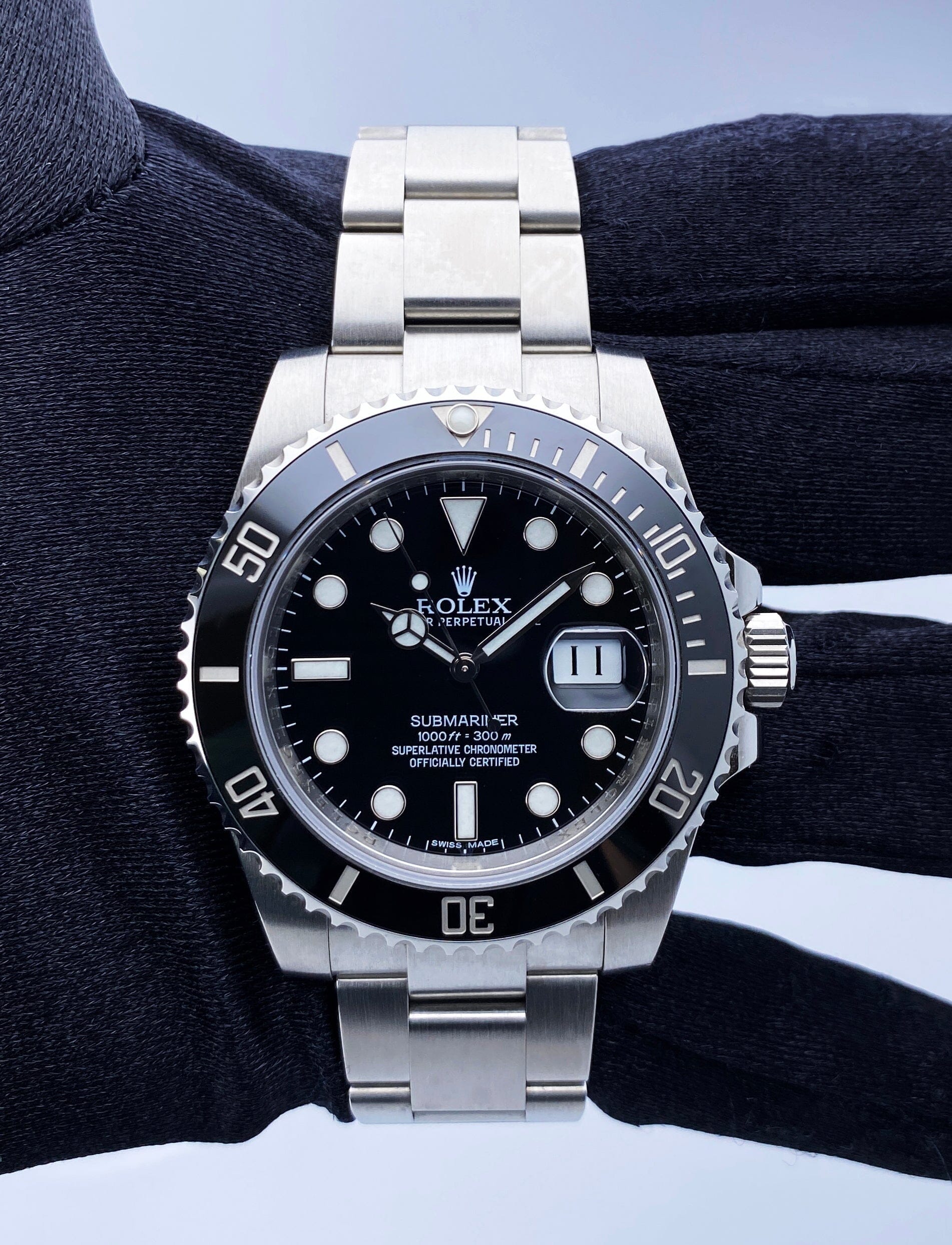 Rolex Submariner Date 116610LN Mens Watch Box Papers - Virtual