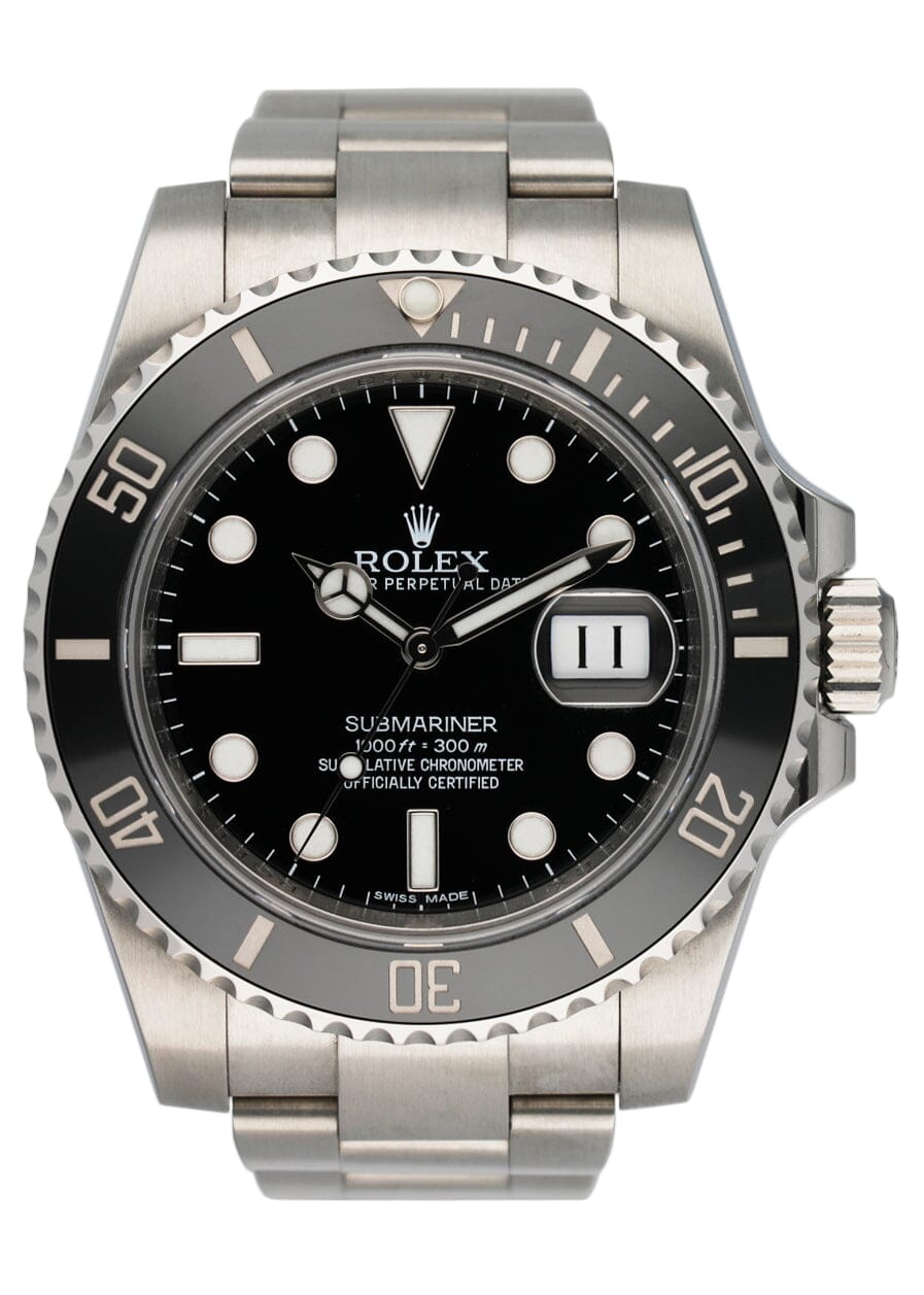 Rolex Submariner Date 116610LN Mens Watch Box Papers