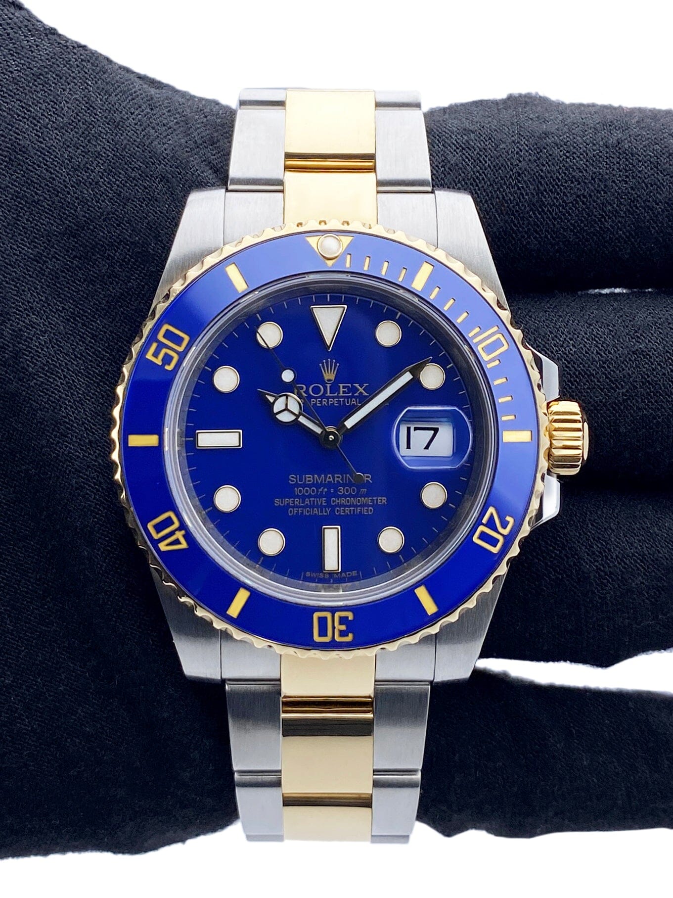 Rolex Submariner Date 116613LB Blue Dial Mens Watch Box – Phigora