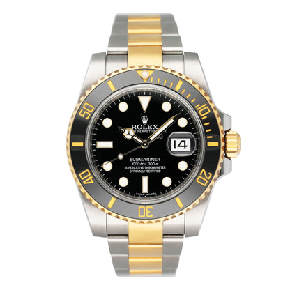 Rolex Submariner Date 116613LN Black Dial Mens Watch Box Papers
