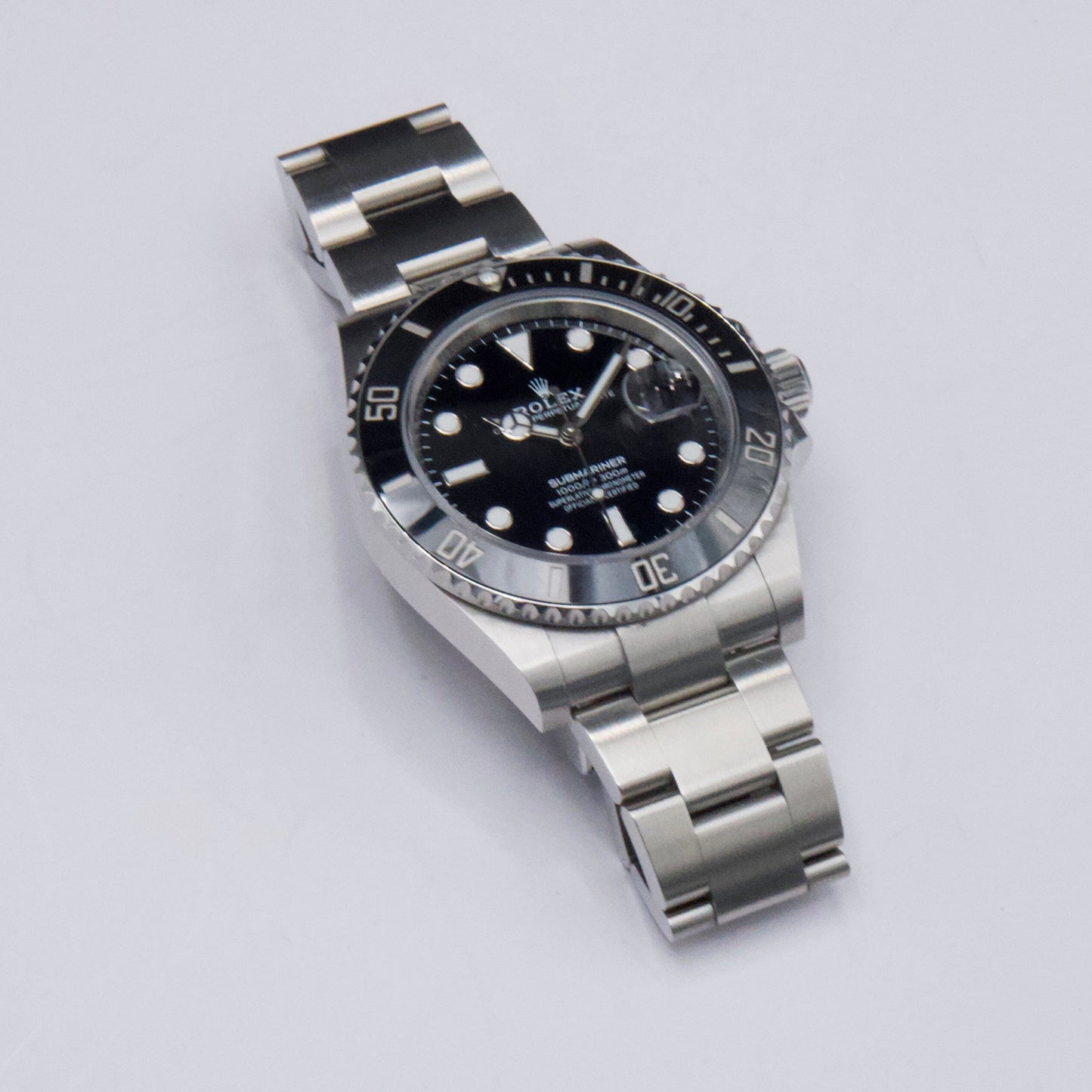 Rolex Submariner Date 126610LN Mens Watch Box Papers - Wristwatch