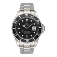 Rolex Submariner Date 16610 Engraved Rehaut Mens Watch Box Papers - Watches