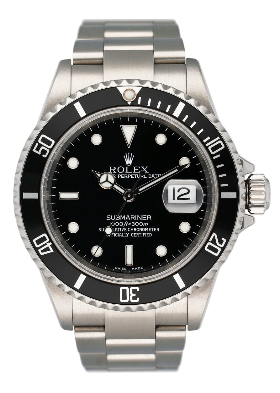Rolex Submariner Date 16610 Mens Watch - Watches