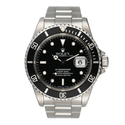 Rolex Submariner Date 16610 Mens Watch