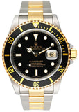 Rolex Submariner Date 16613 Black Dial Mens Watch - Virtual