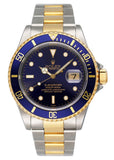 Rolex Submariner Date 16613 Blue Dial Mens Watch Box Papers - Watches