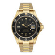 Rolex Submariner Date 16808 Black Nipple Dial Mens Watch Box Papers - Watches