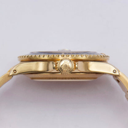 Rolex Submariner Date 16808 Black Nipple Dial Mens Watch Box Papers - Watches