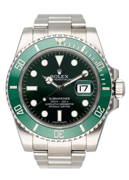 Rolex Submariner Date ’Hulk’ 116610LV Mens Watch Box Papers - Watches
