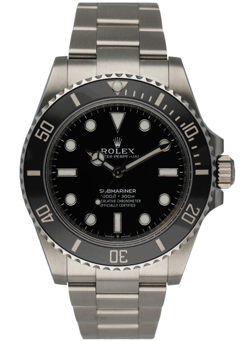 Rolex Submariner No Date 124060 Mens Watch - Wristwatch