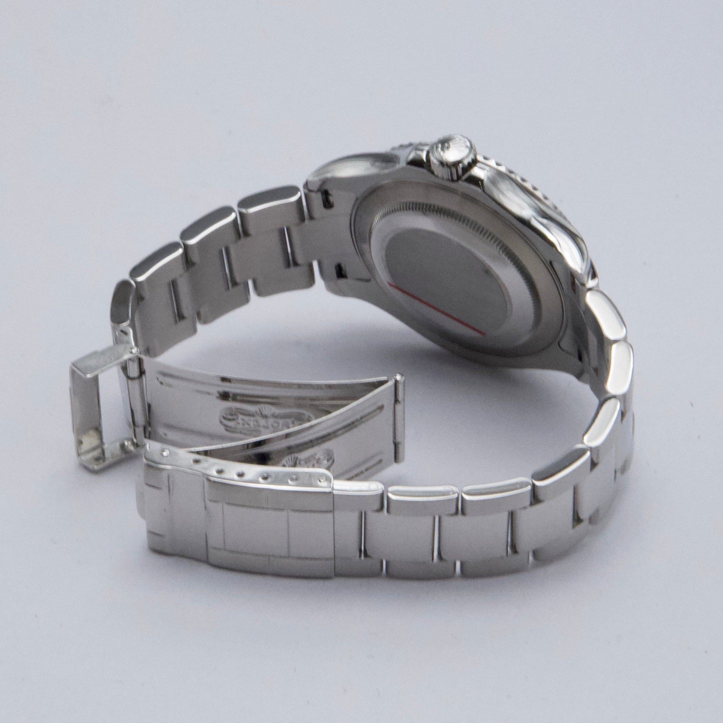 Rolex Yacht Master 16622 Platinum Bezel Engraved Rehaut Mens Watch - Watches