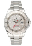 Rolex Yacht Master 16622 Platinum Bezel Engraved Rehaut Mens Watch - Virtual