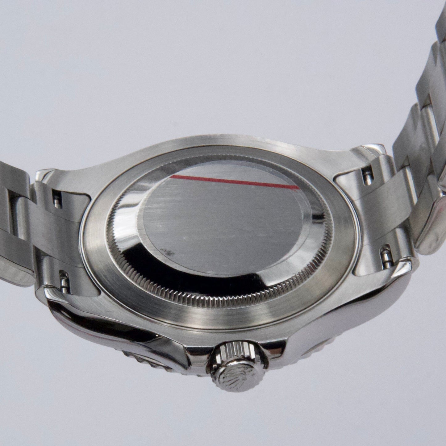 Rolex Yacht Master 16622 Platinum Bezel Engraved Rehaut Mens Watch - Watches