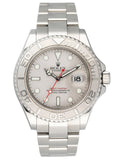 Rolex Yacht Master 16622 Platinum Bezel Engraved Rehaut Mens Watch - Watches