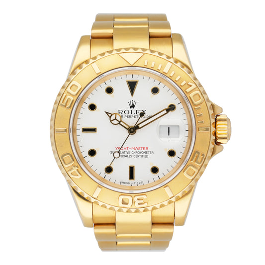 Rolex Yacht Master 16628 18K Yellow Gold Men's Watch