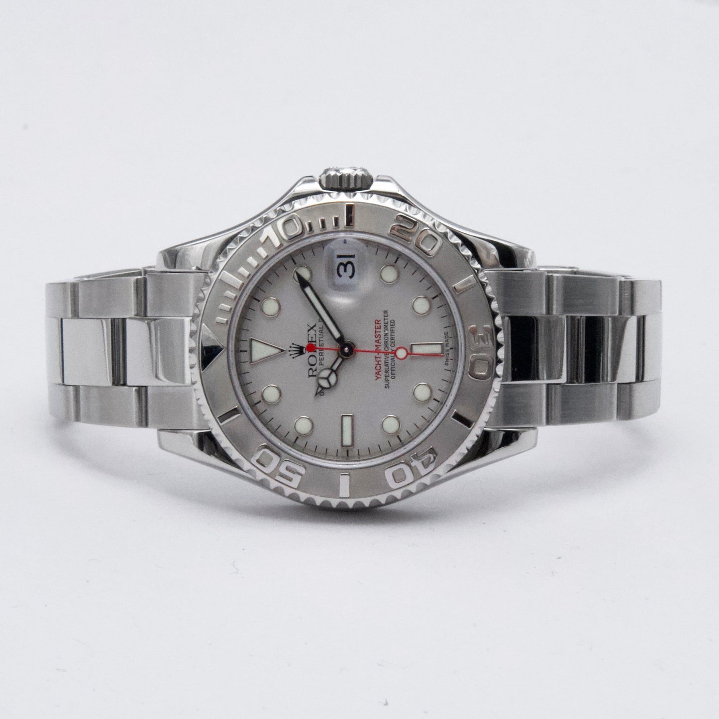 Rolex Yacht-Master 37 168622 Grey Dial Mens Watch - Watches