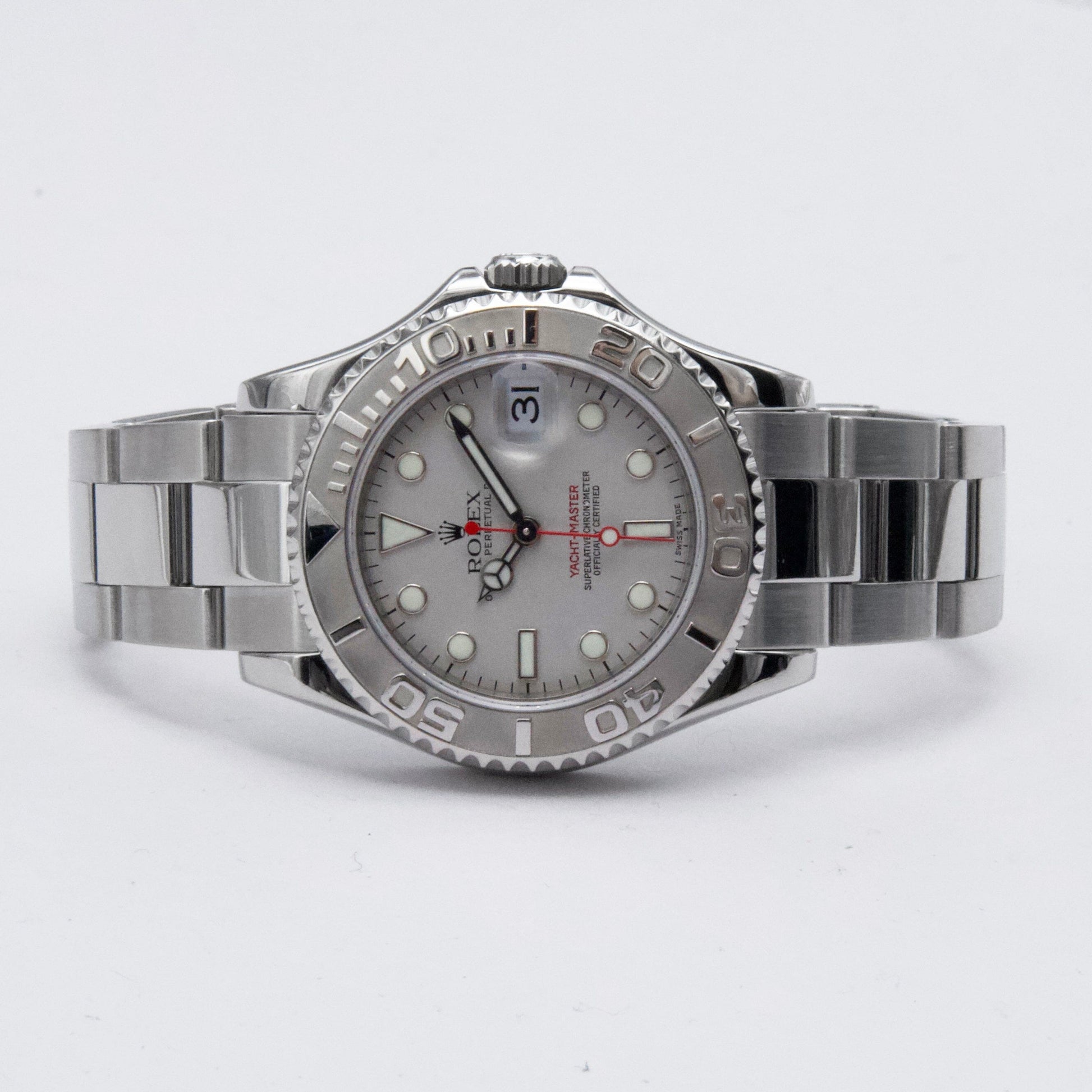 Rolex Yacht-Master 37 168622 Grey Dial Mens Watch - Watches