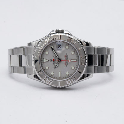 Rolex Yacht-Master 37 168622 Grey Dial Mens Watch - Watches