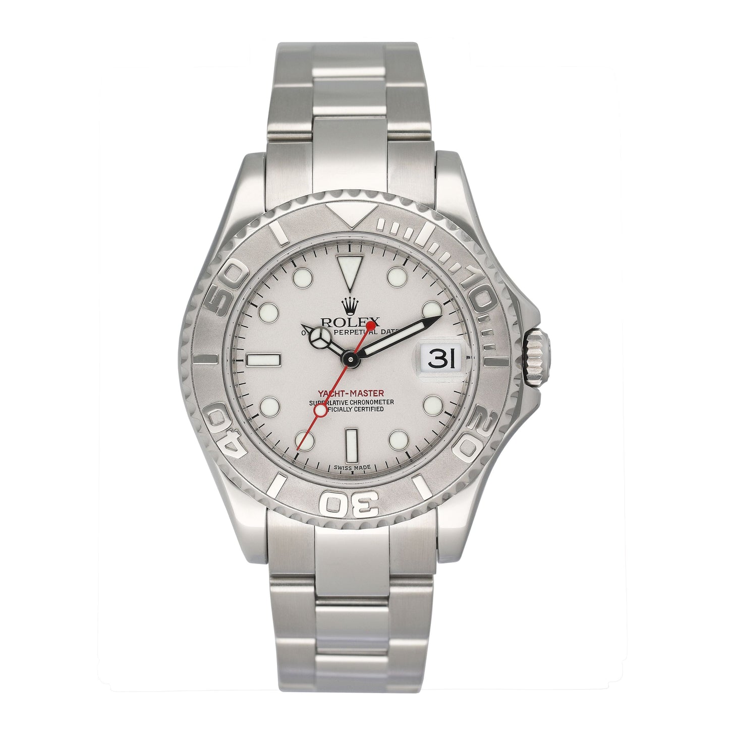 Rolex Yacht-Master 37 168622 Grey Dial Mens Watch - Watches