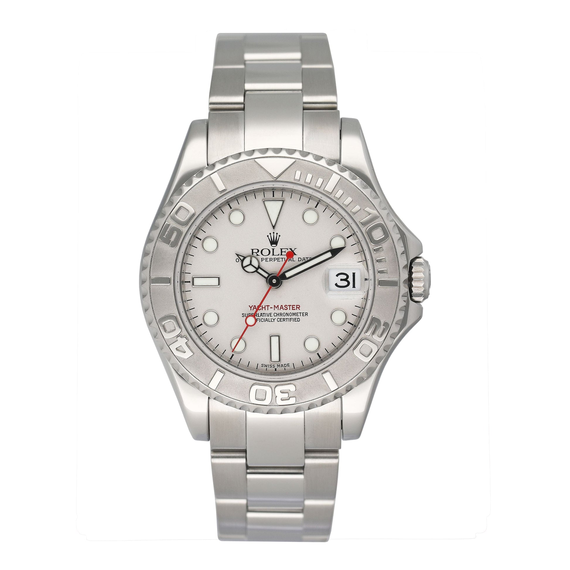 Rolex Yacht-Master 37 168622 Grey Dial Mens Watch - Watches
