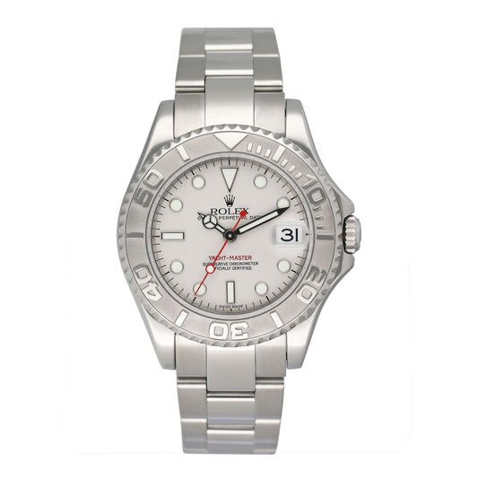 Rolex Yacht-Master 37 168622 Grey Dial Mens Watch