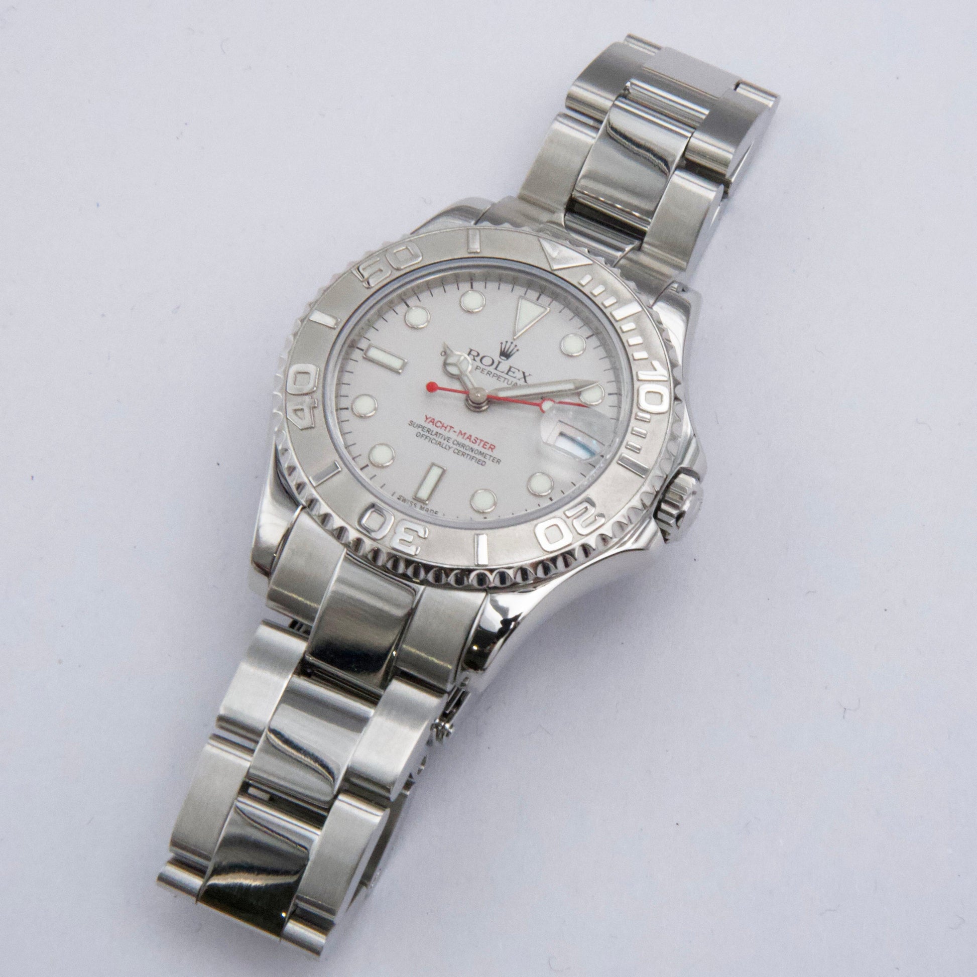 Rolex Yacht-Master 37 168622 Grey Dial Mens Watch - Watches