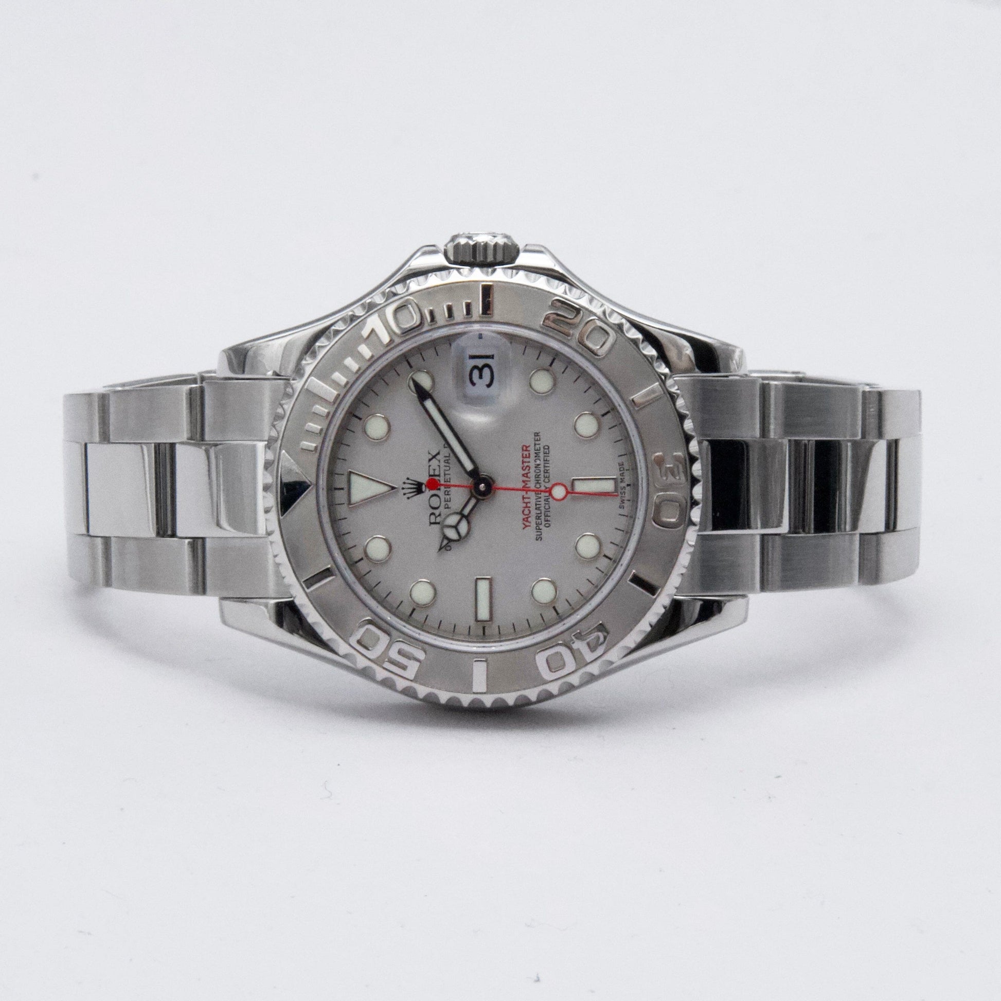 Rolex Yacht-Master 37 168622 Grey Dial Mens Watch - Watches
