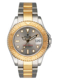 Rolex Yacht-Master 68623 Midsize Silver Dial Watch Box Papers - Virtual