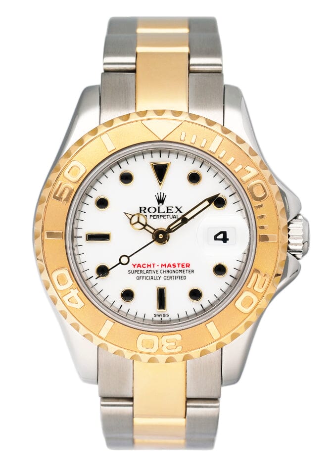 Rolex Yacht Master 69623 18K Yellow Gold & Stainless Steel Ladies Watch - Watches