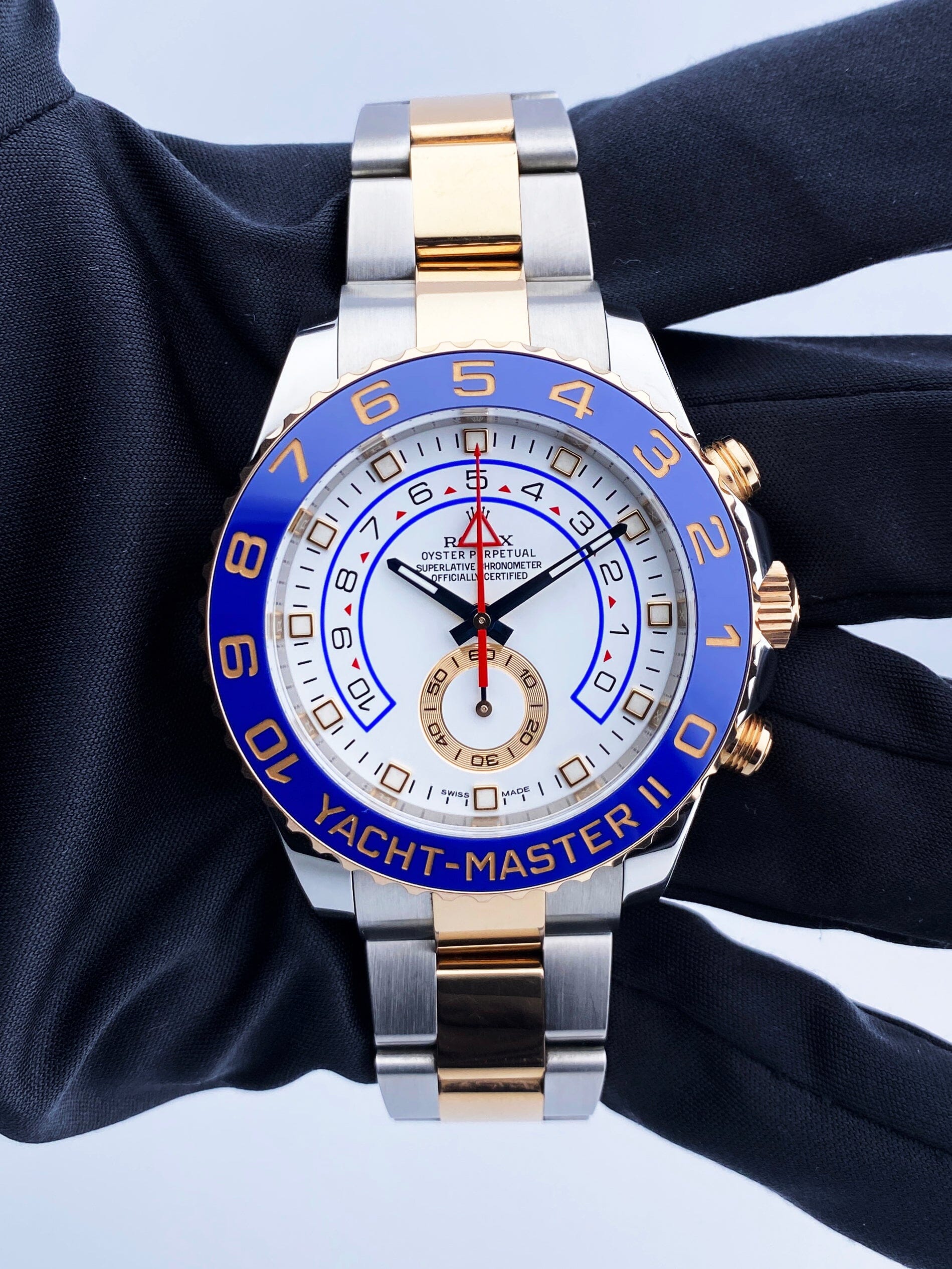 Rolex Yacht-Master II 116681 Mens Watch Box Papers | Phigora