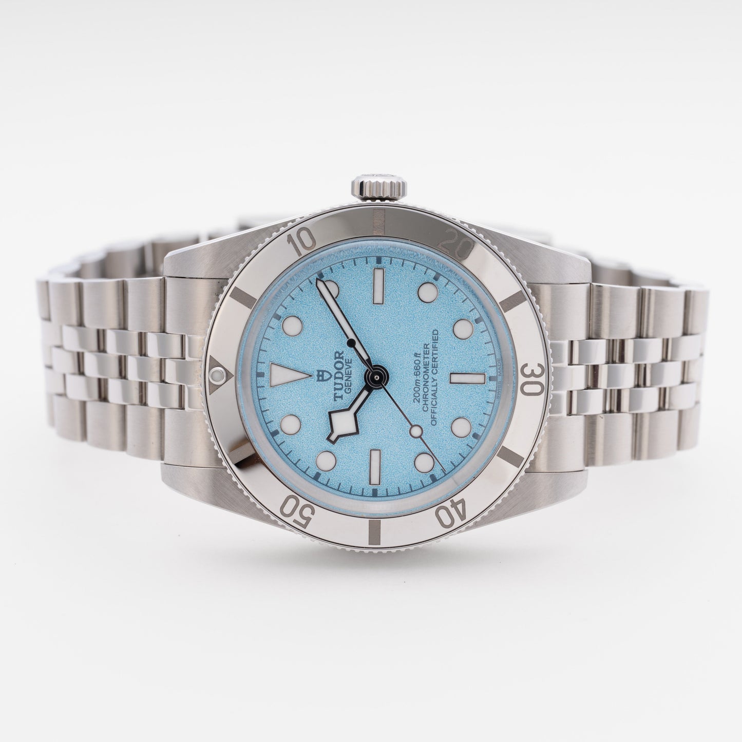 Tudor Black Bay 79000 Blue Dial Mens Watch Box Papers - Watches