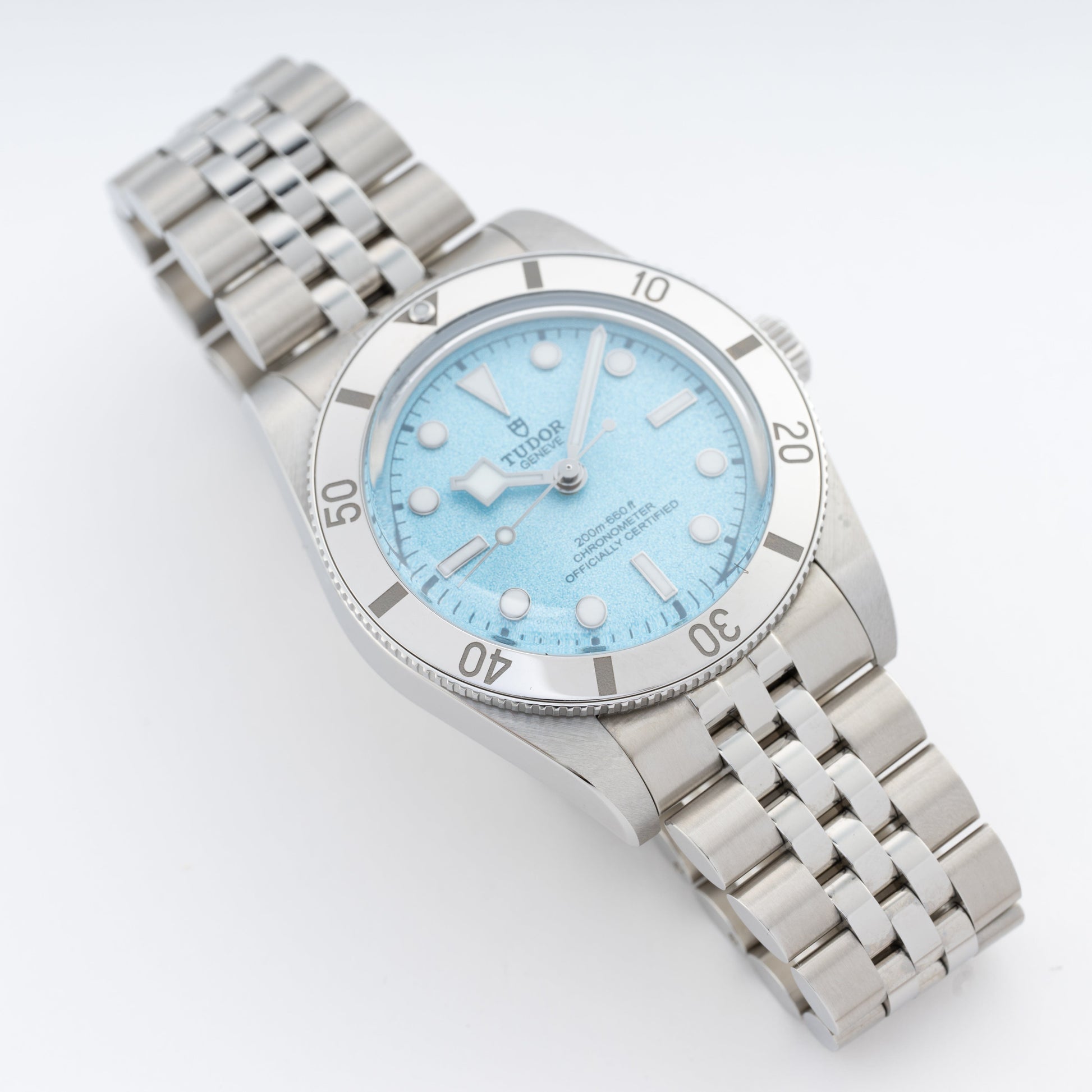 Tudor Black Bay 79000 Blue Dial Mens Watch Box Papers - Watches
