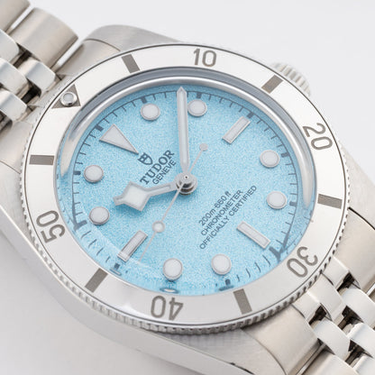Tudor Black Bay 79000 Blue Dial Mens Watch Box Papers - Watches