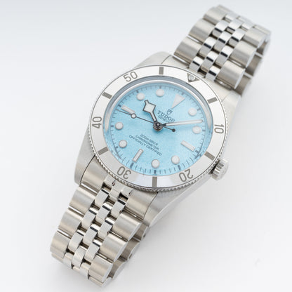 Tudor Black Bay 79000 Blue Dial Mens Watch Box Papers - Watches