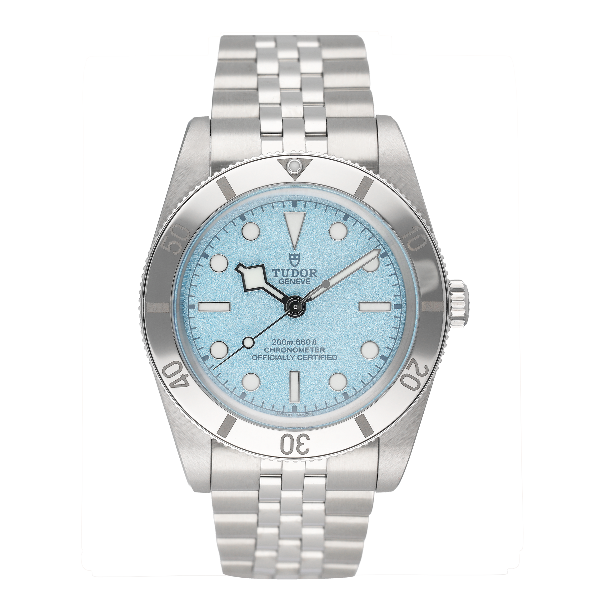 Tudor Black Bay 79000 Blue Dial Mens Watch Box Papers - Watches