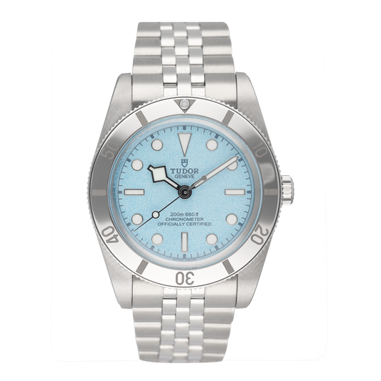 Tudor Black Bay 79000 Blue Dial Mens Watch Box Papers - Watches