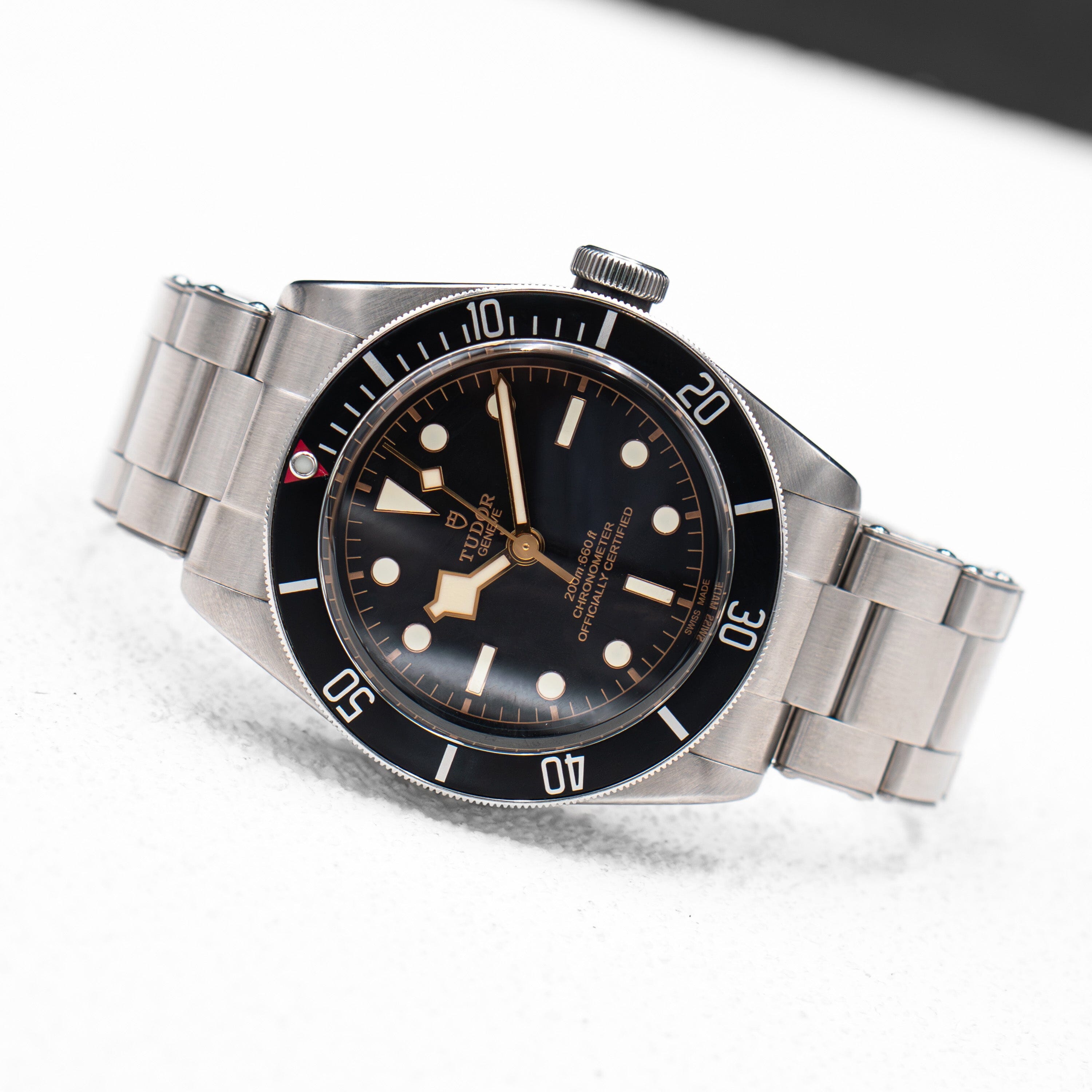 Tudor Black Bay 79230N Black Dial Mens Watch Box Papers – Phigora