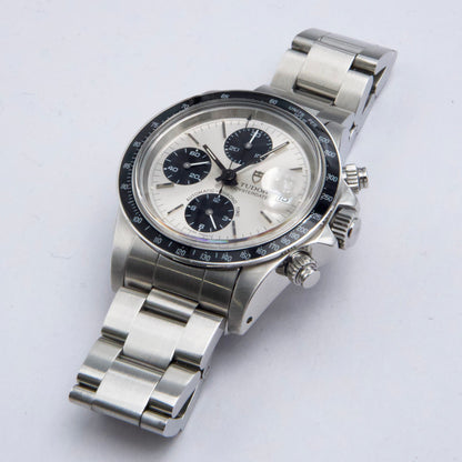 Tudor Oysterdate Big Block 79160 Silver Dial Mens Watch With Papers - Watches