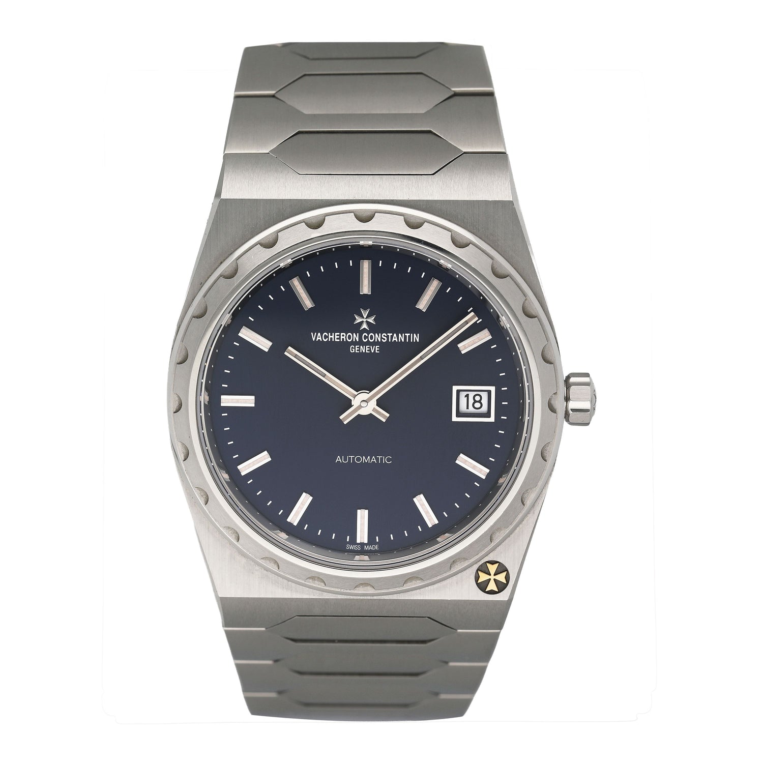 Vacheron Constantin Historiques 222 4200H Blue Dial Mens Watch Box Papers - Watches
