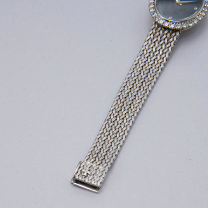 Vacheron Constantin Onyx Dial 18K White Gold Ladies Watch - Watches