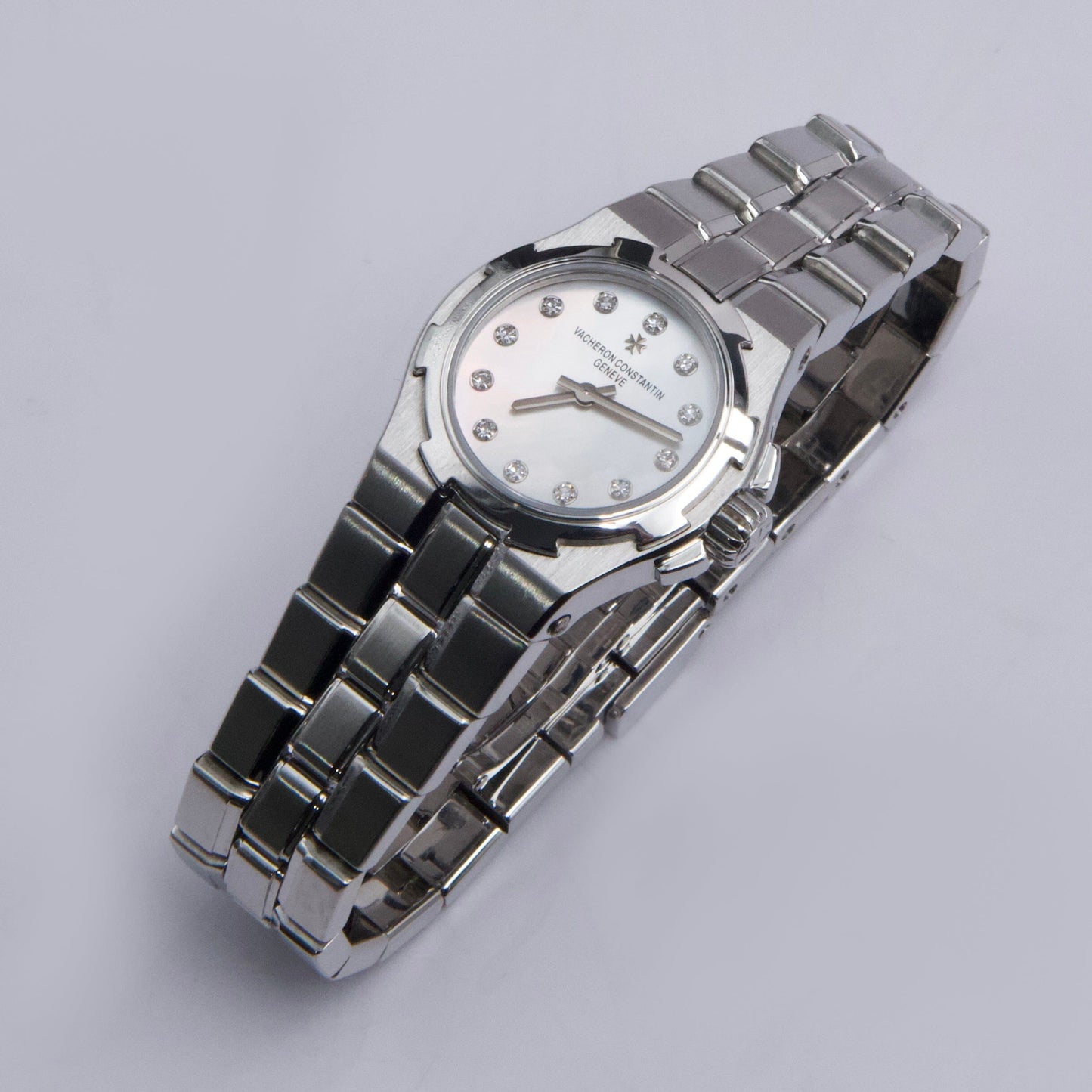Vacheron Constantin Overseas 16050/423A Diamond MOP Dial Ladies Watch - Watches